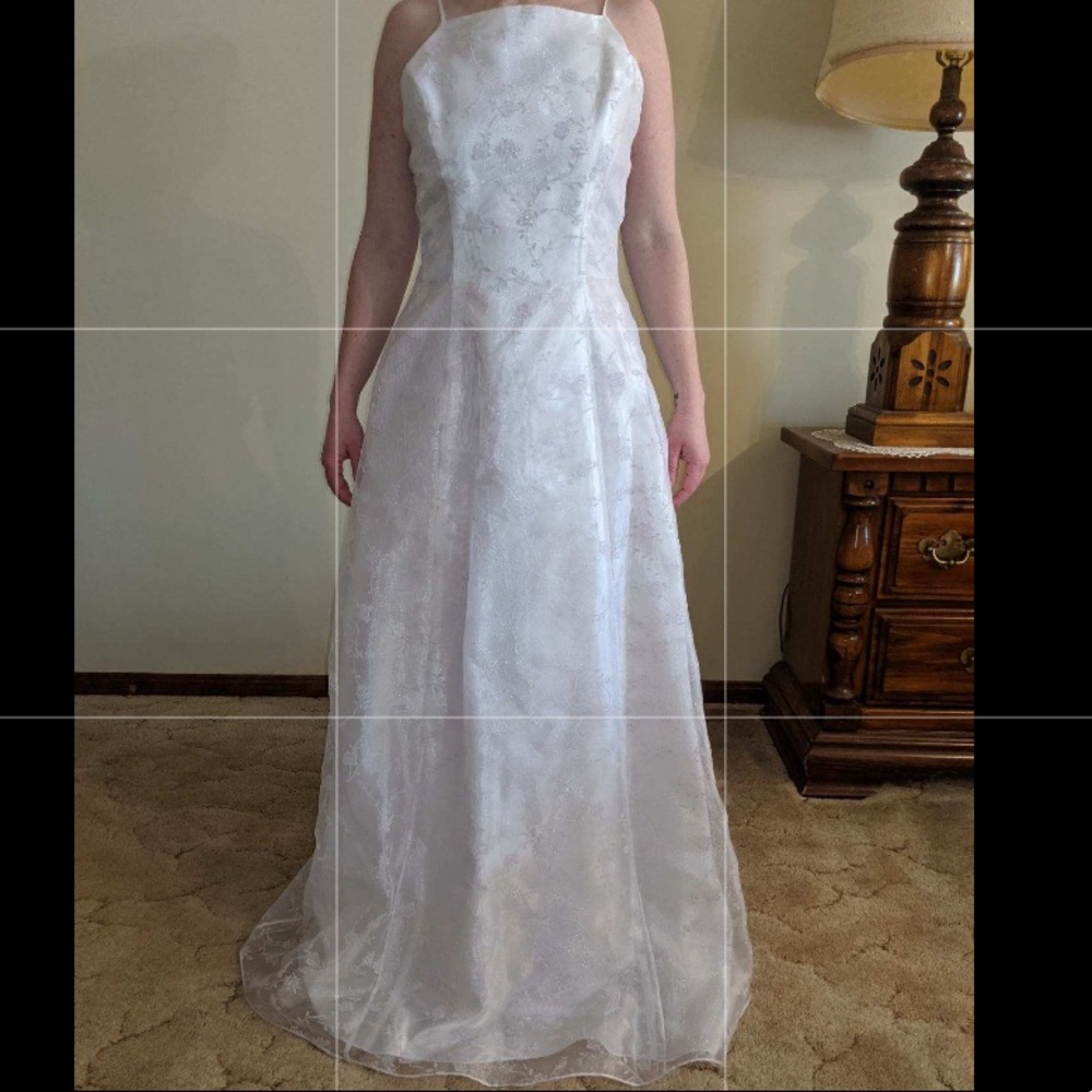 🤍🌸💜 Linda Bernell Vintage Prom Dress 💜🌸🤍